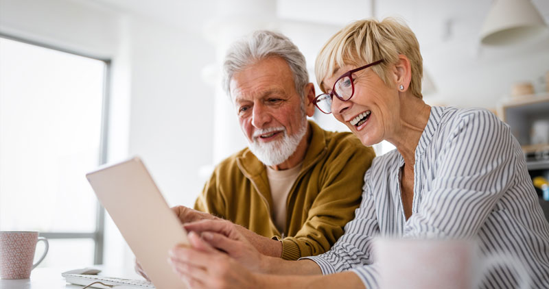 Pareja de pensionados